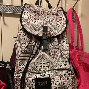 PINK Aztec Backpack